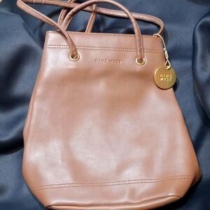 Nine West Brown cross body purse